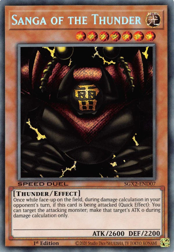 Sanga of the Thunder [SGX2-END07] Secret Rare | Enigma On Main