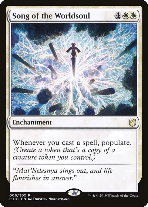 Song of the Worldsoul [Commander 2019] | Enigma On Main