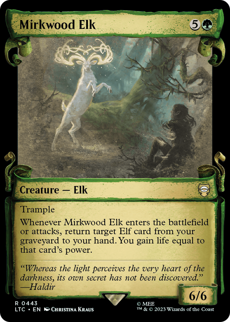 Mirkwood Elk [The Lord of the Rings: Tales of Middle-Earth Commander Showcase Scrolls] | Enigma On Main
