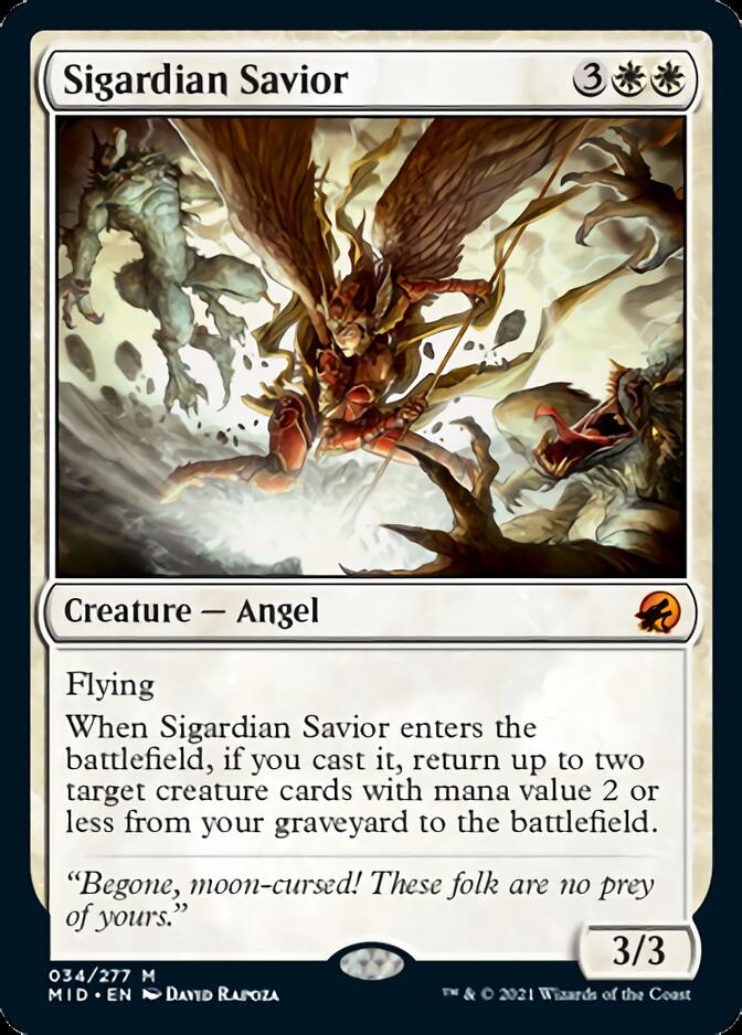 Sigardian Savior [Innistrad: Midnight Hunt] | Enigma On Main