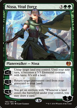 Nissa, Vital Force [Kaladesh] | Enigma On Main