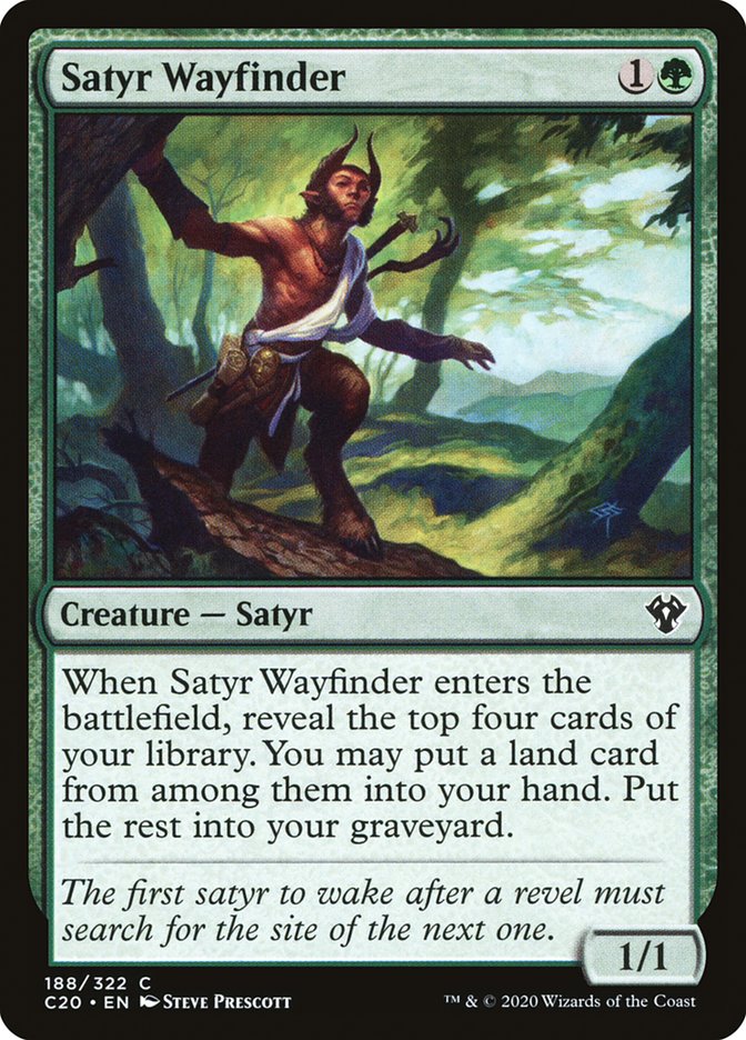 Satyr Wayfinder [Commander 2020] | Enigma On Main