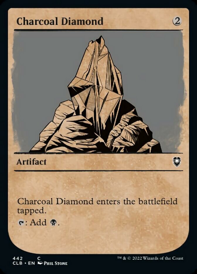 Charcoal Diamond (Showcase) [Commander Legends: Battle for Baldur's Gate] | Enigma On Main