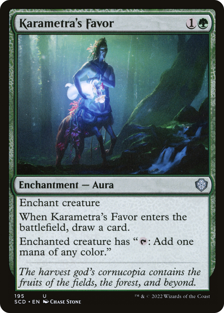 Karametra's Favor [Starter Commander Decks] | Enigma On Main