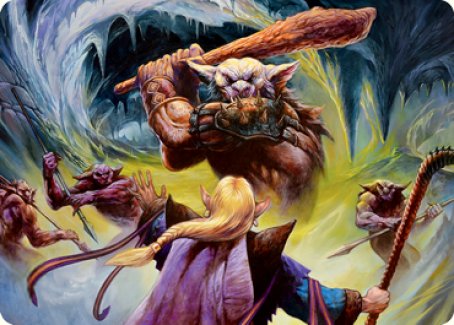 Den of the Bugbear (Dungeon Module) Art Card [Dungeons & Dragons: Adventures in the Forgotten Realms Art Series] | Enigma On Main