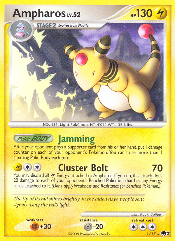 Ampharos (1/17) [POP Series 7] | Enigma On Main