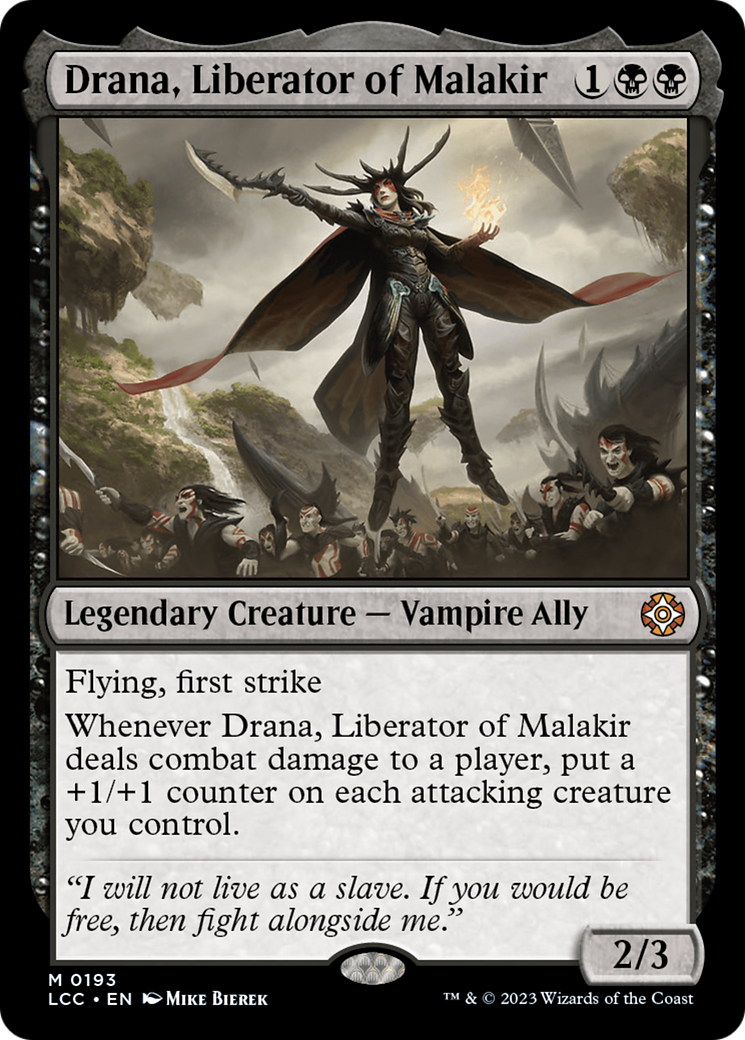 Drana, Liberator of Malakir [The Lost Caverns of Ixalan Commander] | Enigma On Main