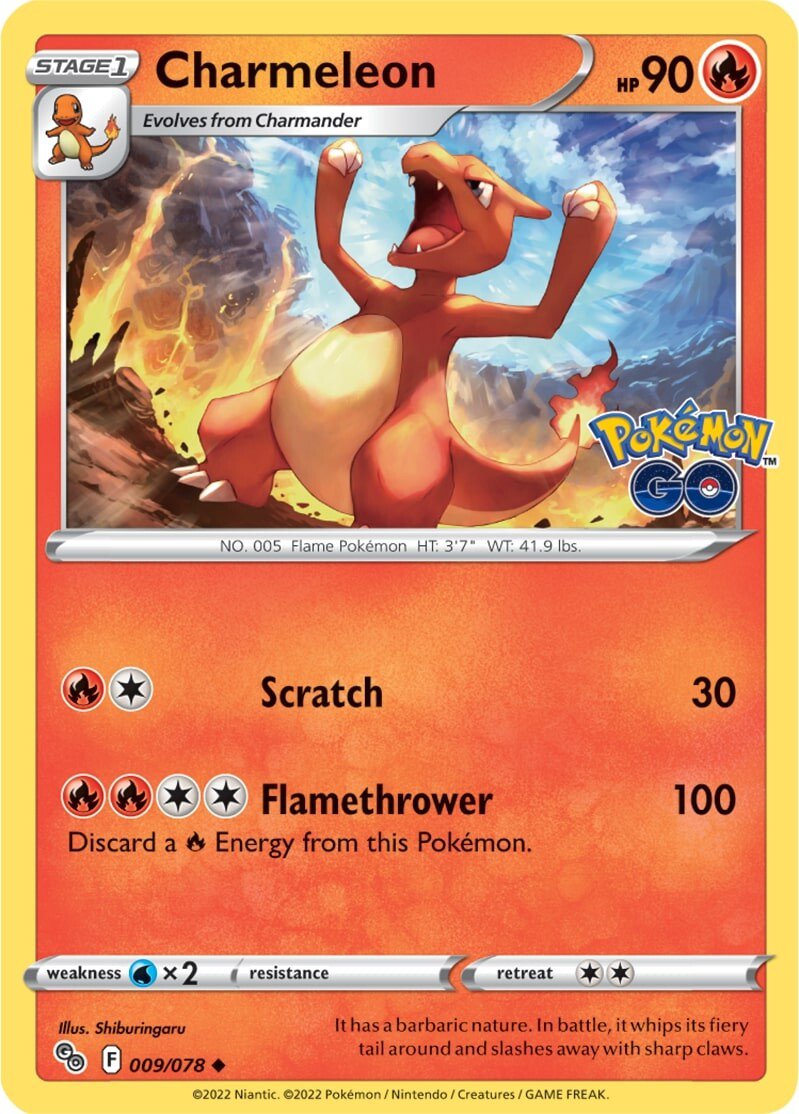 Charmeleon (009/078) [Pokémon GO] | Enigma On Main