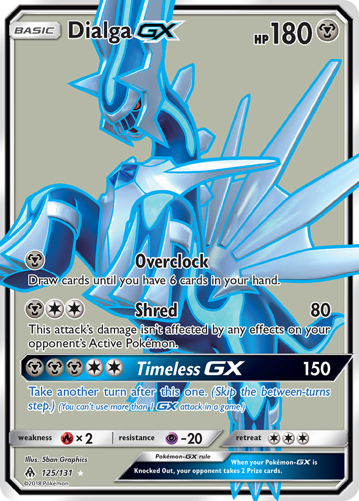 Dialga GX (125/131) [Sun & Moon: Forbidden Light] | Enigma On Main