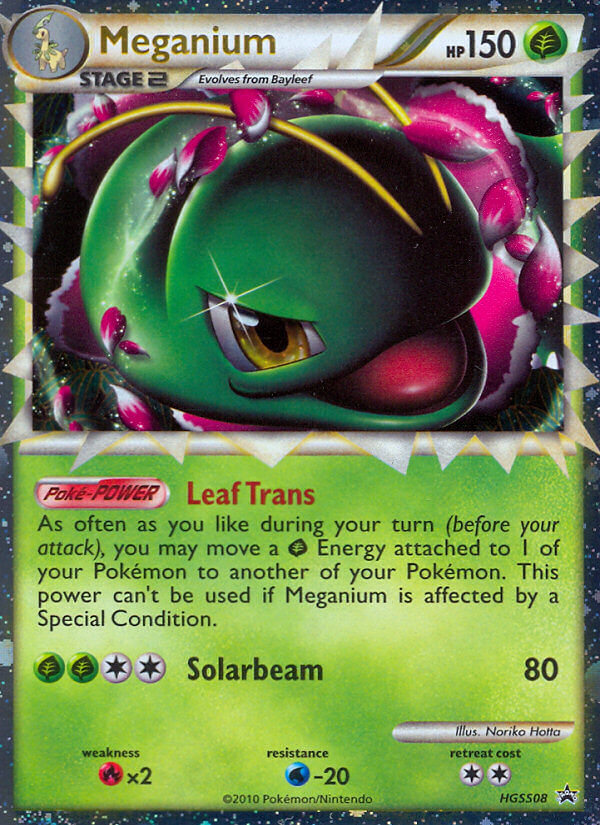 Meganium (HGSS08) [HeartGold & SoulSilver: Black Star Promos] | Enigma On Main