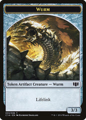 Wurm (033/036) // Goat Double-sided Token [Commander 2014 Tokens] | Enigma On Main