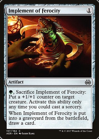 Implement of Ferocity [Aether Revolt] | Enigma On Main