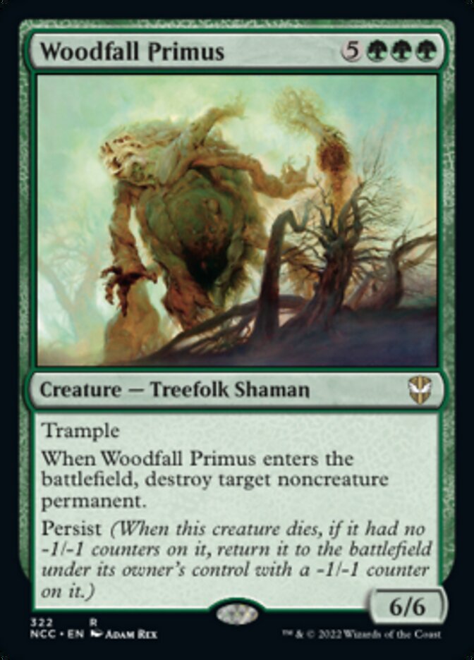 Woodfall Primus [Streets of New Capenna Commander] | Enigma On Main