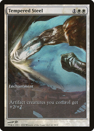 Tempered Steel [Scars of Mirrodin Promos] | Enigma On Main