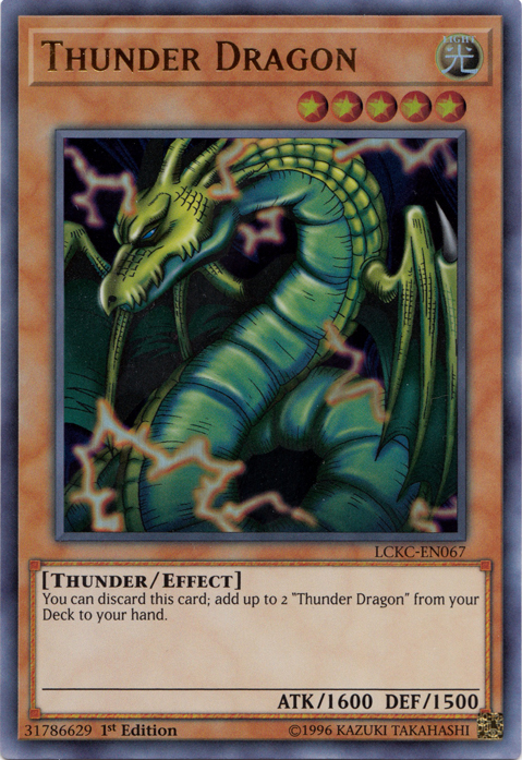 Thunder Dragon [LCKC-EN067] Ultra Rare | Enigma On Main