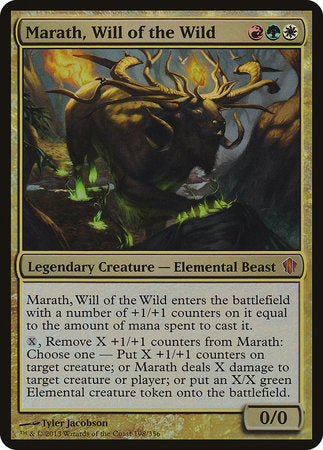 Marath, Will of the Wild (Commander 2013) [Commander 2013 Oversized] | Enigma On Main