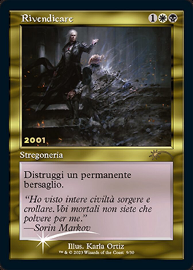 Rivendicare (Vindicate) [30th Anniversary Promos] | Enigma On Main