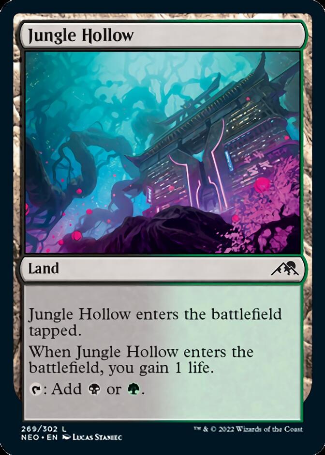 Jungle Hollow [Kamigawa: Neon Dynasty] | Enigma On Main