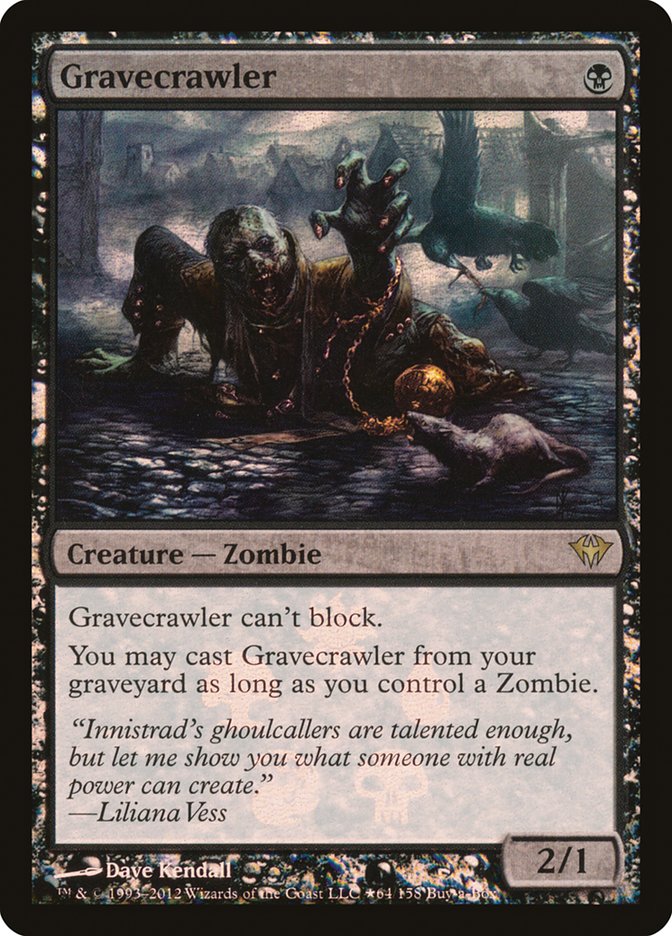 Gravecrawler (Buy-A-Box) [Dark Ascension Promos] | Enigma On Main