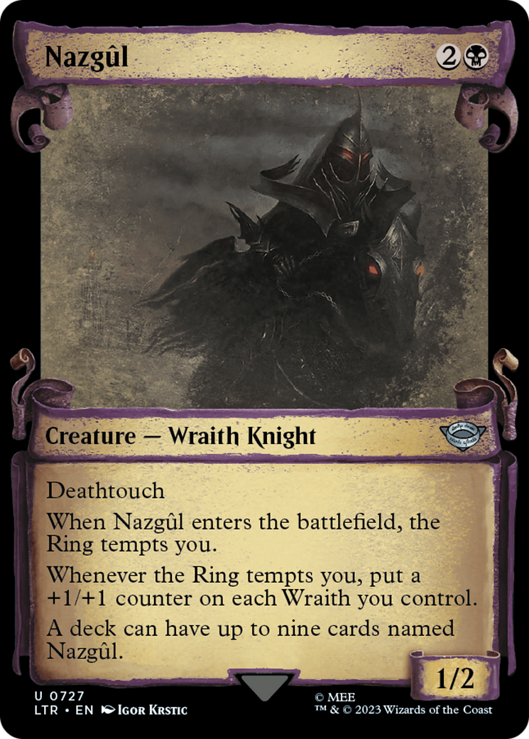 Nazgul (0727) [The Lord of the Rings: Tales of Middle-Earth Showcase Scrolls] | Enigma On Main