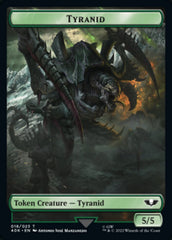 Tyranid (017) // Tyranid (018) Double-sided Token (Surge Foil) [Universes Beyond: Warhammer 40,000 Tokens] | Enigma On Main