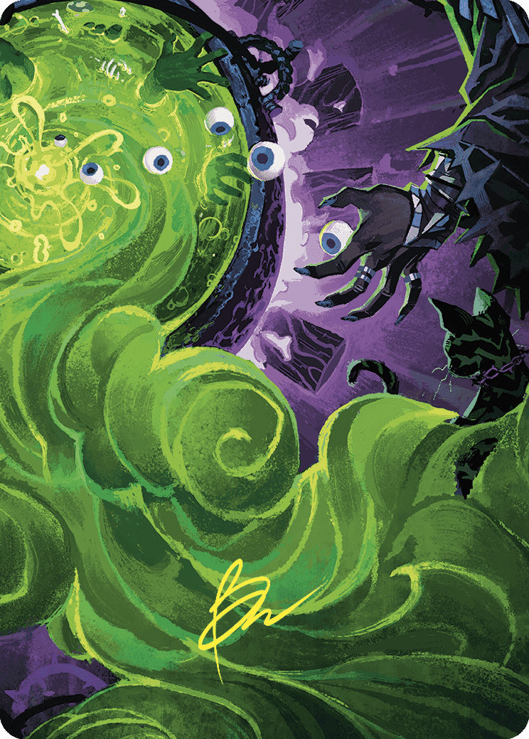 Waste Not Art Card (Gold-Stamped Signature) [Wilds of Eldraine Art Series] | Enigma On Main