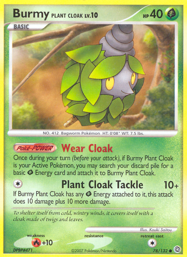 Burmy Plant Cloak (78/132) [Diamond & Pearl: Secret Wonders] | Enigma On Main