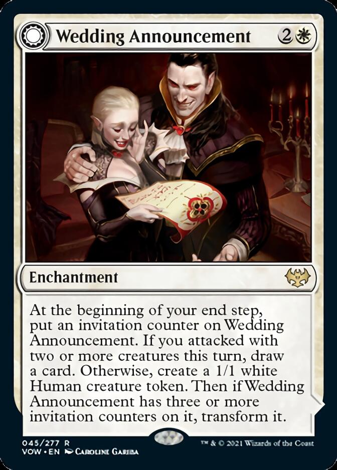 Wedding Announcement // Wedding Festivity [Innistrad: Crimson Vow] | Enigma On Main