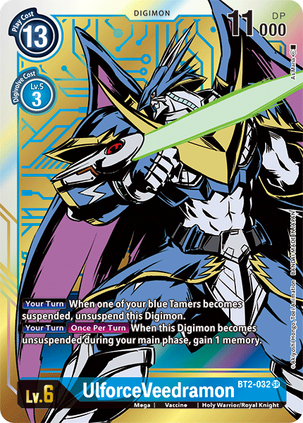 UlforceVeedramon [BT2-032] (Alternate Art) [Release Special Booster Ver.1.5] | Enigma On Main