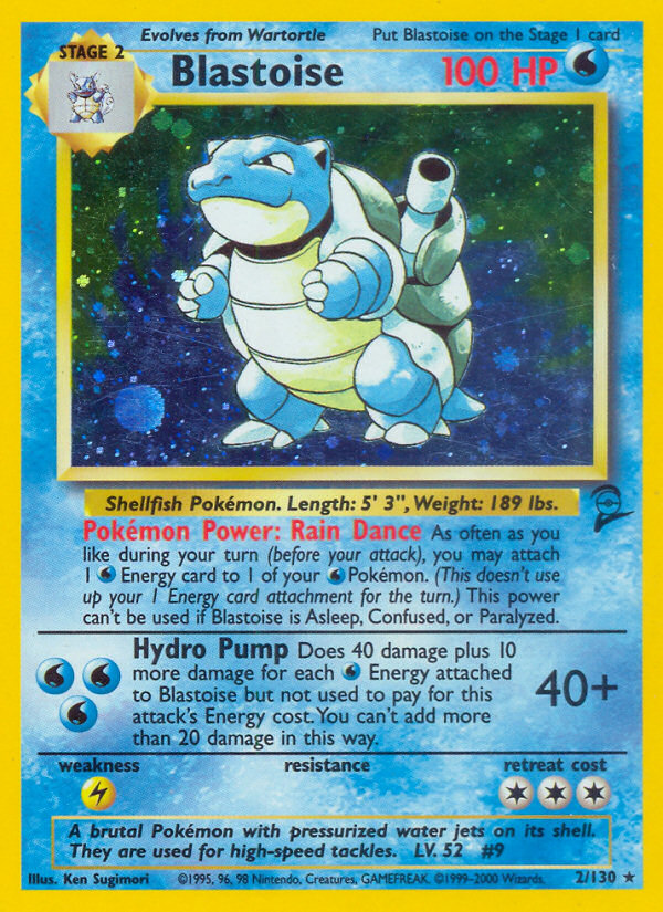 Blastoise (2/130) [Base Set 2] | Enigma On Main