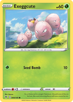 Exeggcute (004/185) [Sword & Shield: Vivid Voltage] | Enigma On Main