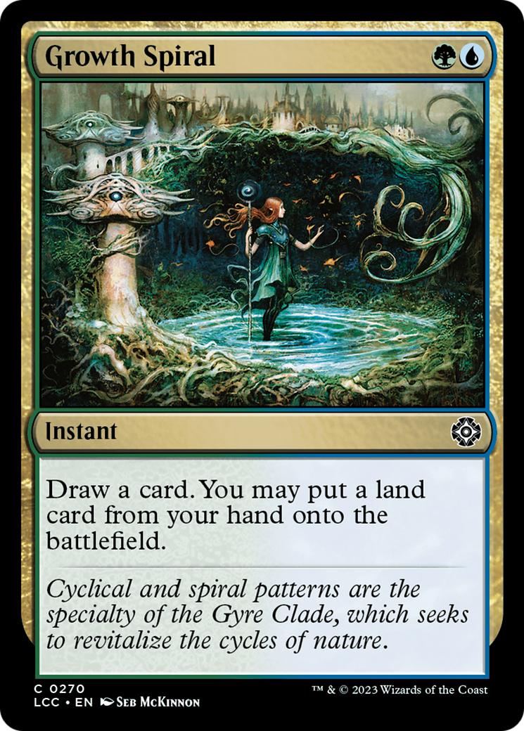 Growth Spiral [The Lost Caverns of Ixalan Commander] | Enigma On Main