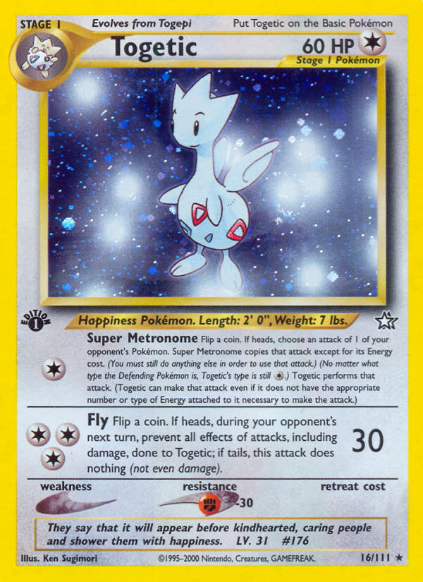 Togetic (16/111) [Neo Genesis 1st Edition] | Enigma On Main