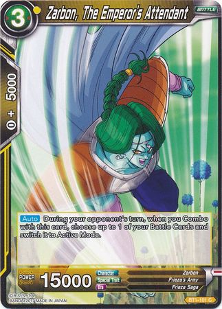 Zarbon, The Emperor's Attendant (BT1-101) [Galactic Battle] | Enigma On Main