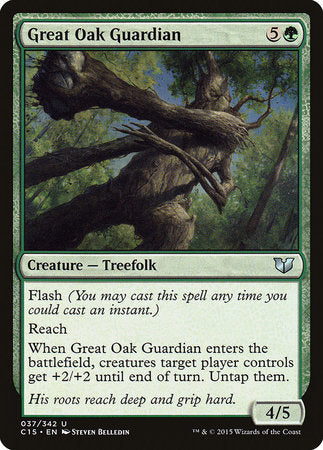 Great Oak Guardian [Commander 2015] | Enigma On Main