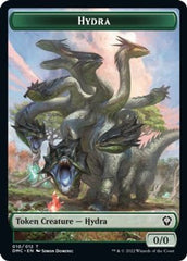 Snake // Hydra Double-sided Token [Dominaria United Commander Tokens] | Enigma On Main