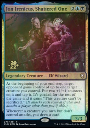 Jon Irenicus, Shattered One [Commander Legends: Battle for Baldur's Gate Prerelease Promos] | Enigma On Main