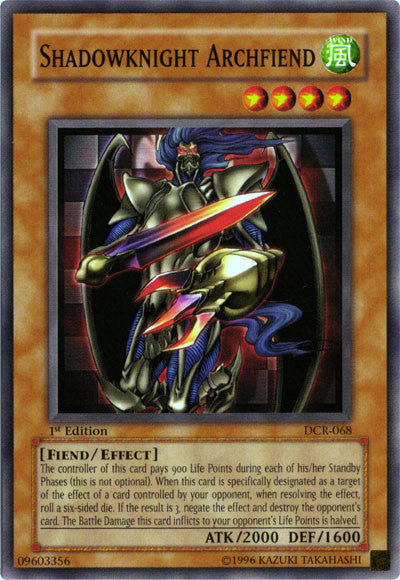 Shadowknight Archfiend [DCR-068] Common | Enigma On Main