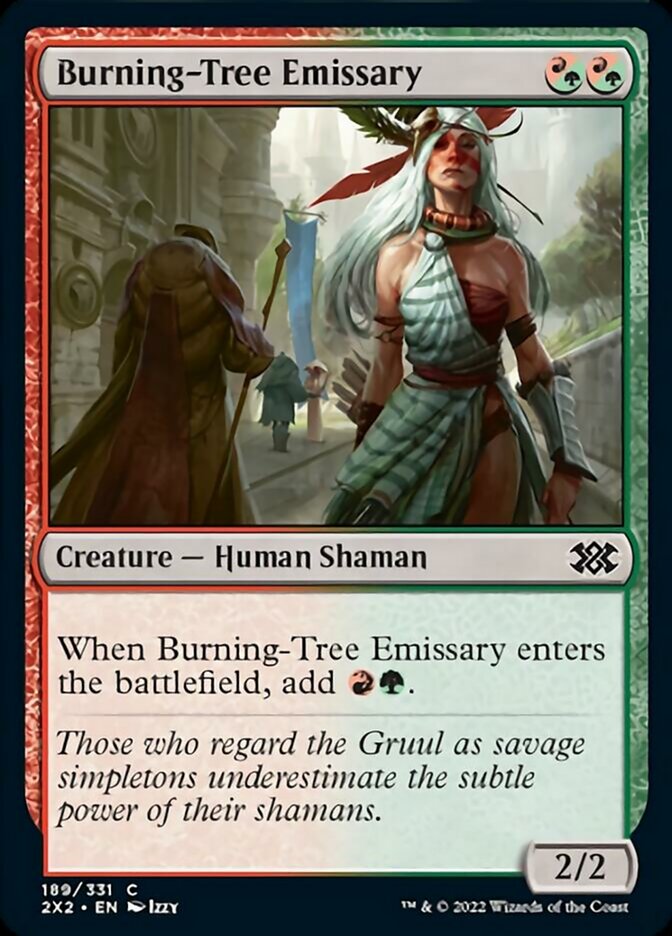 Burning-Tree Emissary [Double Masters 2022] | Enigma On Main
