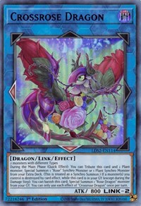 Crossrose Dragon (Blue) [LDS2-EN114] Ultra Rare | Enigma On Main