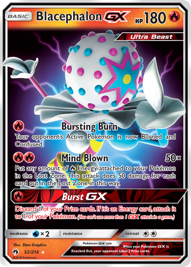 Blacephalon GX (52/214) [Sun & Moon: Lost Thunder] | Enigma On Main