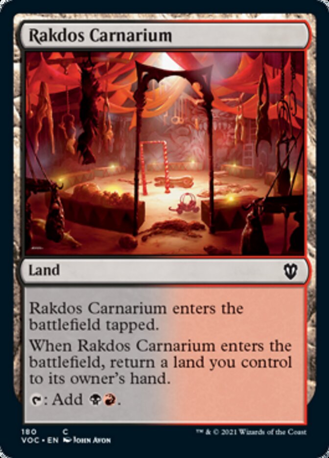 Rakdos Carnarium [Innistrad: Crimson Vow Commander] | Enigma On Main