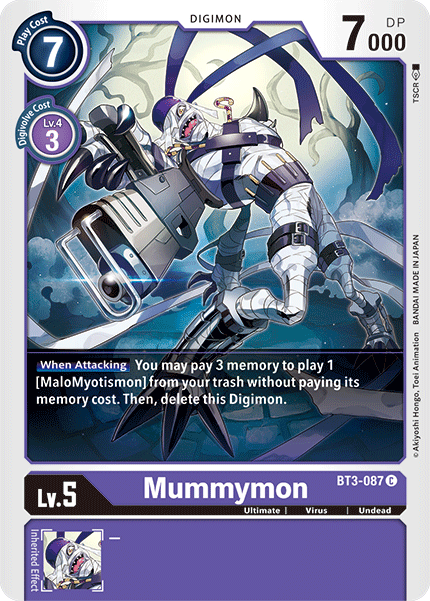 Mummymon [BT3-087] [Release Special Booster Ver.1.5] | Enigma On Main