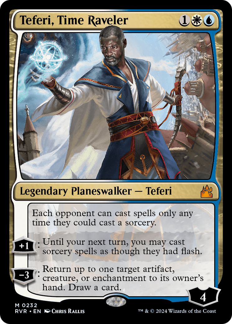 Teferi, Time Raveler [Ravnica Remastered] | Enigma On Main