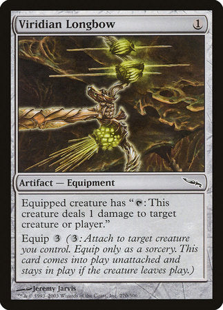 Viridian Longbow [Mirrodin] | Enigma On Main