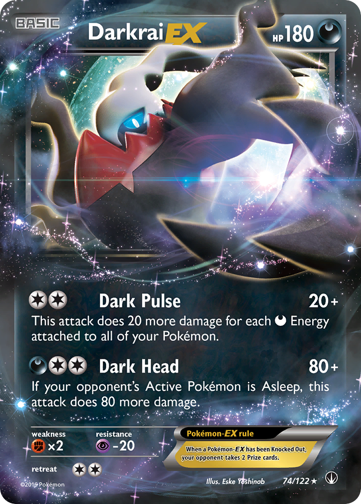 Darkrai EX (74/122) [XY: BREAKpoint] | Enigma On Main