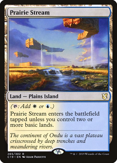 Prairie Stream [Commander 2019] | Enigma On Main