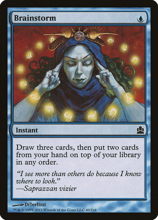 Brainstorm [Commander 2011] | Enigma On Main