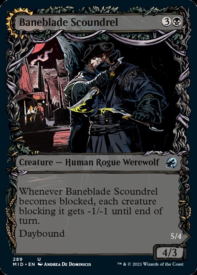 Baneblade Scoundrel // Baneclaw Marauder (Showcase Equinox) [Innistrad: Midnight Hunt] | Enigma On Main