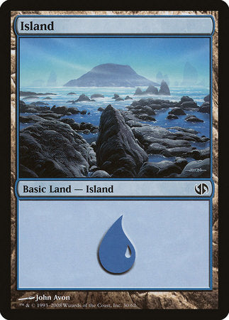 Island (30) [Duel Decks: Jace vs. Chandra] | Enigma On Main